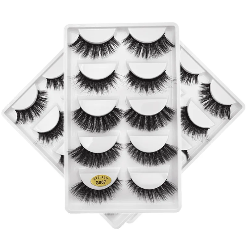 

Latest fashion 3D Real Mink Fur Handmade False Eyelashes Natural Extension Glamour Lash Beauty and Dramatic