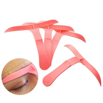 

4Pcs/Pack Microblading Eyebrow Makeup Tattoo Ruler plastic permanent tattoo eyebrows For The Beginner Tattoo Eyebrows Ruler