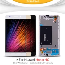 AAA quality For Huawei Honor 4C LCD Display with Touch Screen Assembly With Frame Replacement Parts AAA quality For Huawei Honor 4C LCD Display with Touch Screen Assembly With Frame Replacement Parts
