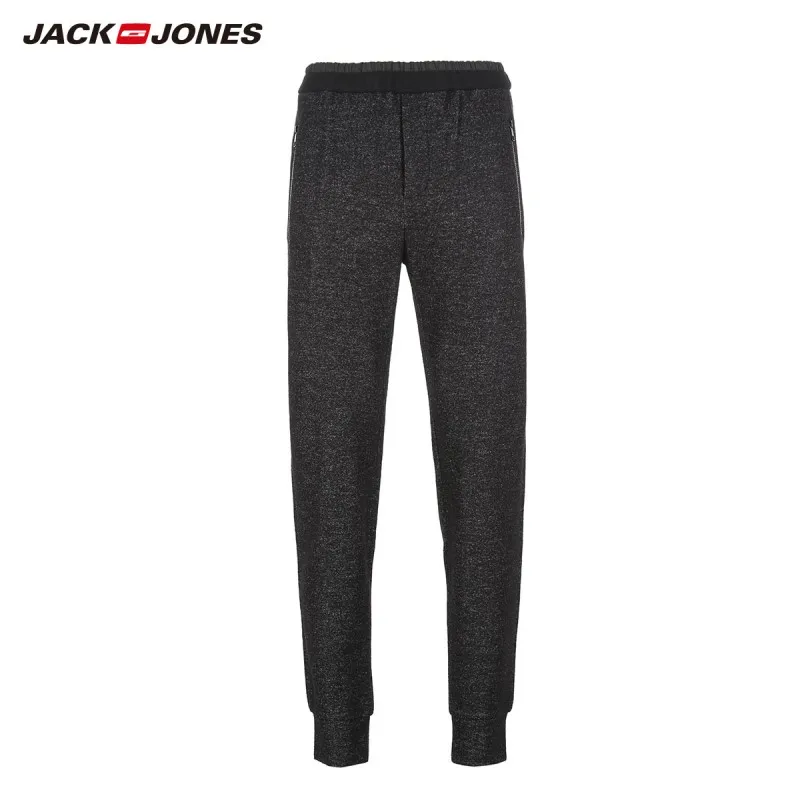 JackJones мужские зимние эластичные брюки E | 218414522 - Цвет: DARK GREY MELANGE