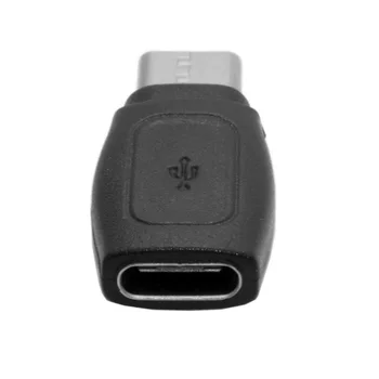 

USB 3.1 Type C Male Connector Type C Female Data Extension Adapter for Nokia N1 Tablet & Mobile Phone Black Right angled