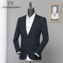 2019 New Arrival Spring High Quality Print Casual Blazer Men,men's Suits Jackets,casual Jacket Blazers Men Plus-size M-3XL