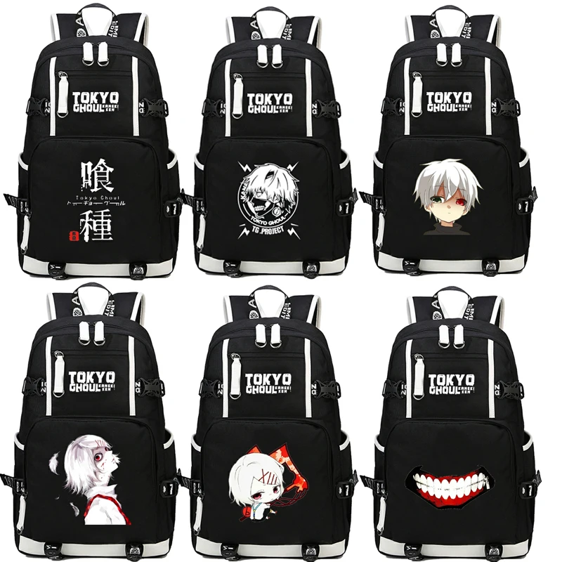 Tokyo Ghoul Cosplay Rugzak Anime Kaneki KenNylon Schooltas Unisex Tokyo Ghoul Cosplay Rugzak Anime Kaneki KenNylon Schooltas Unisex