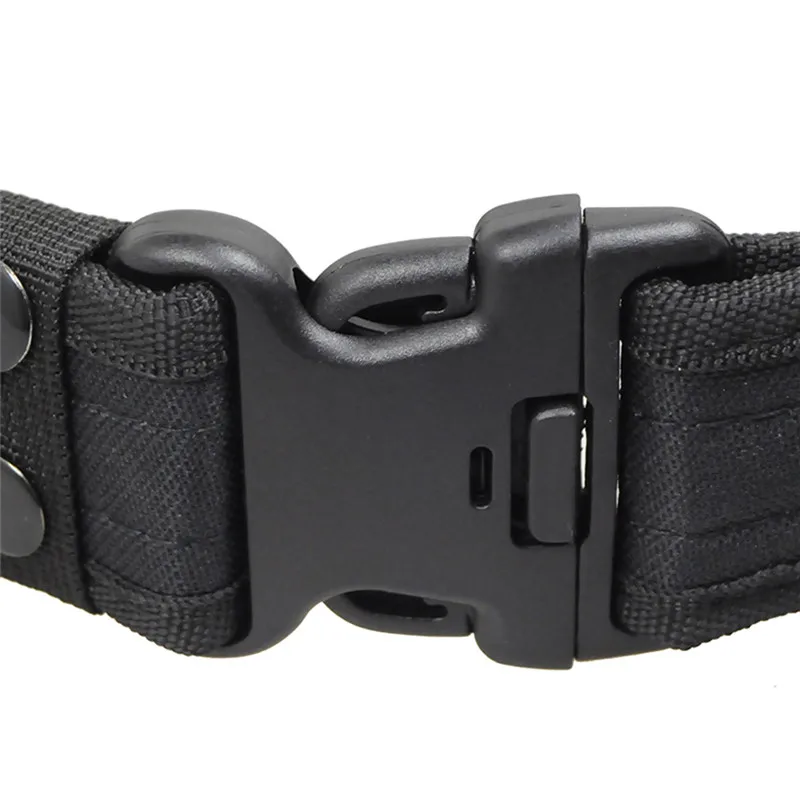 2&quot Airsoft Tactical Adjustable Waist Belt Outdoor Hiking Climbing Hunting Load Bearing Utility Waistband Support Belt|belt bracelet|belt