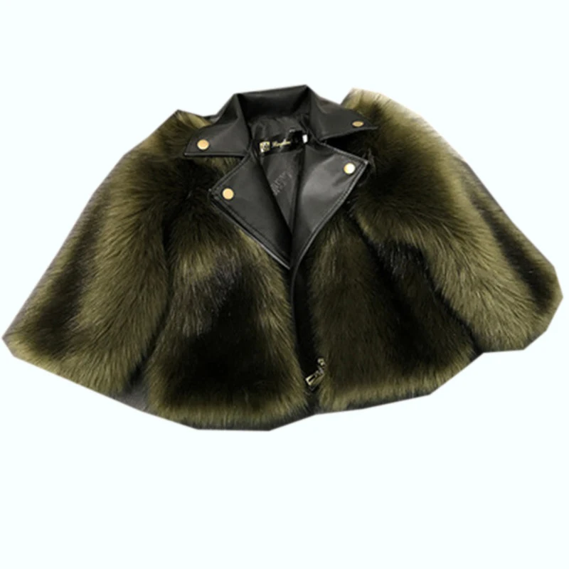 Winter Jackets Kids Girls Faux Fur Coat Children Girl PU Leather Faux Fur Jacket Fake Two Pieces Warm Fur Kids Outerwear Y39 Winter Jackets Kids Girls Faux Fur Coat Children Girl PU Leather Faux Fur Jacket Fake Two Pieces Warm Fur Kids Outerwear Y39