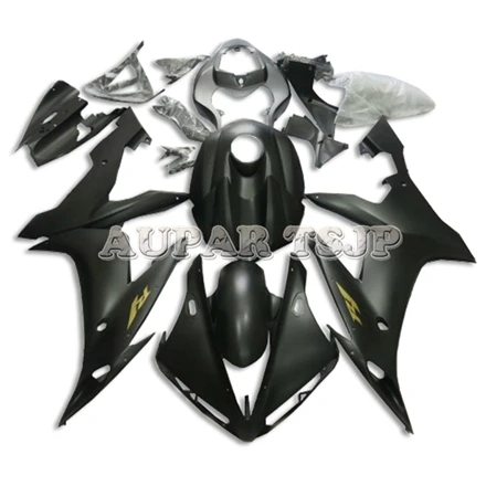Полный обтекатели для Yamaha YZF1000 R1 2004 2005 2006 R1 04 05 06 ABS пластиковые детали для мотоцикла капоты-матовая однотонного черного цвета - Цвет: Painted