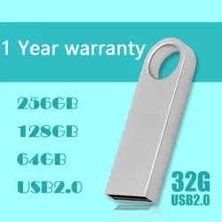 Марка металла Водонепроницаемый мини Cle USB флэш-накопитель 128 ГБ 512 ГБ накопитель 8 ГБ 16 ГБ 32 ГБ 64 ГБ памяти флешки флэш-карты подарок
