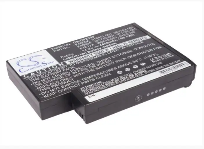 Cameron sino 4400 mAh батарея для COMPAQ avilion ZE5634US-DU916U OmniBook XE4 XE4000 XE4100-F4641HC XE4500-F4870JT