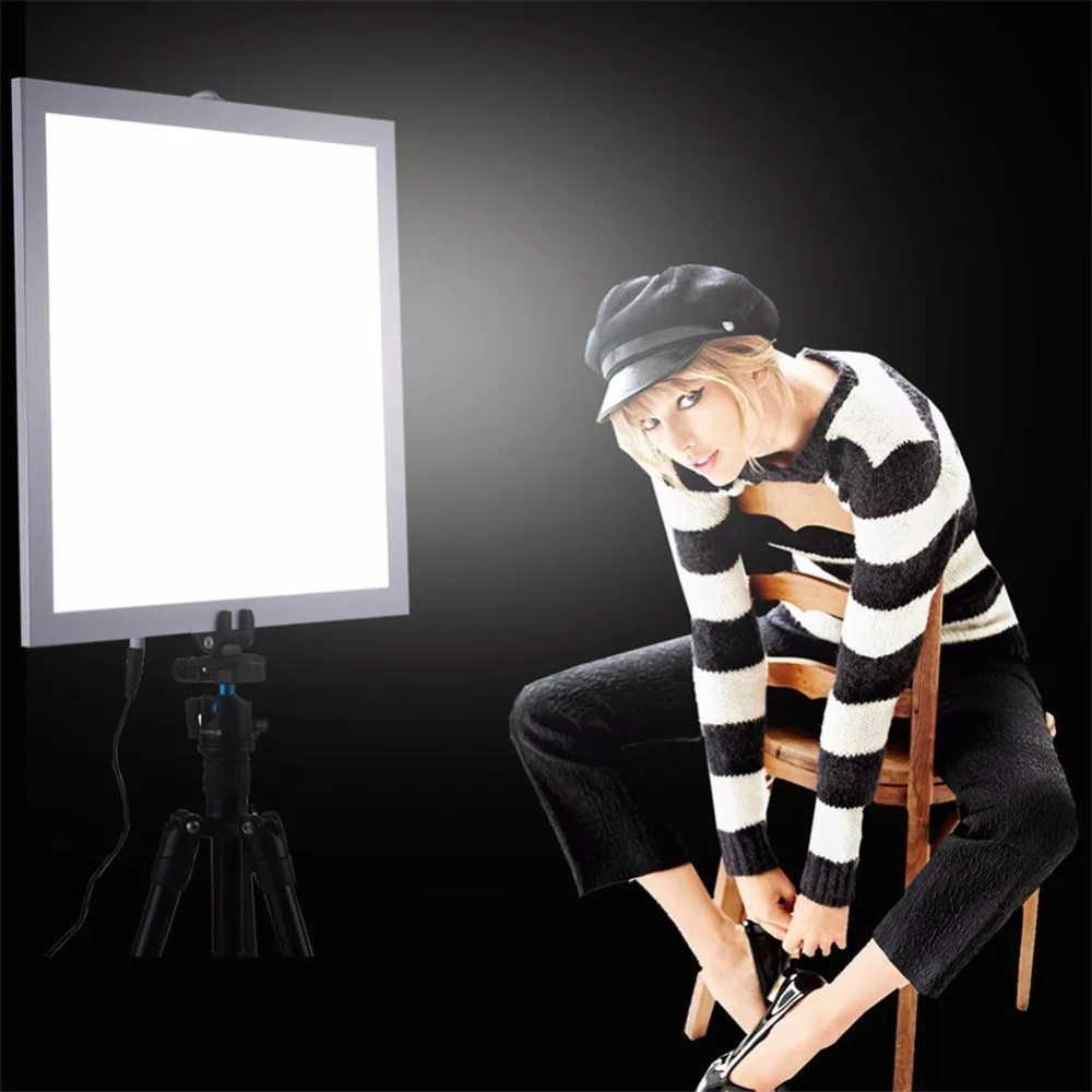 

Joint Victory 1200LM Dimmable LED Photography Photo Video LED Panel Shadowless Softbox Bottom Light Panel Brightness Adjustable