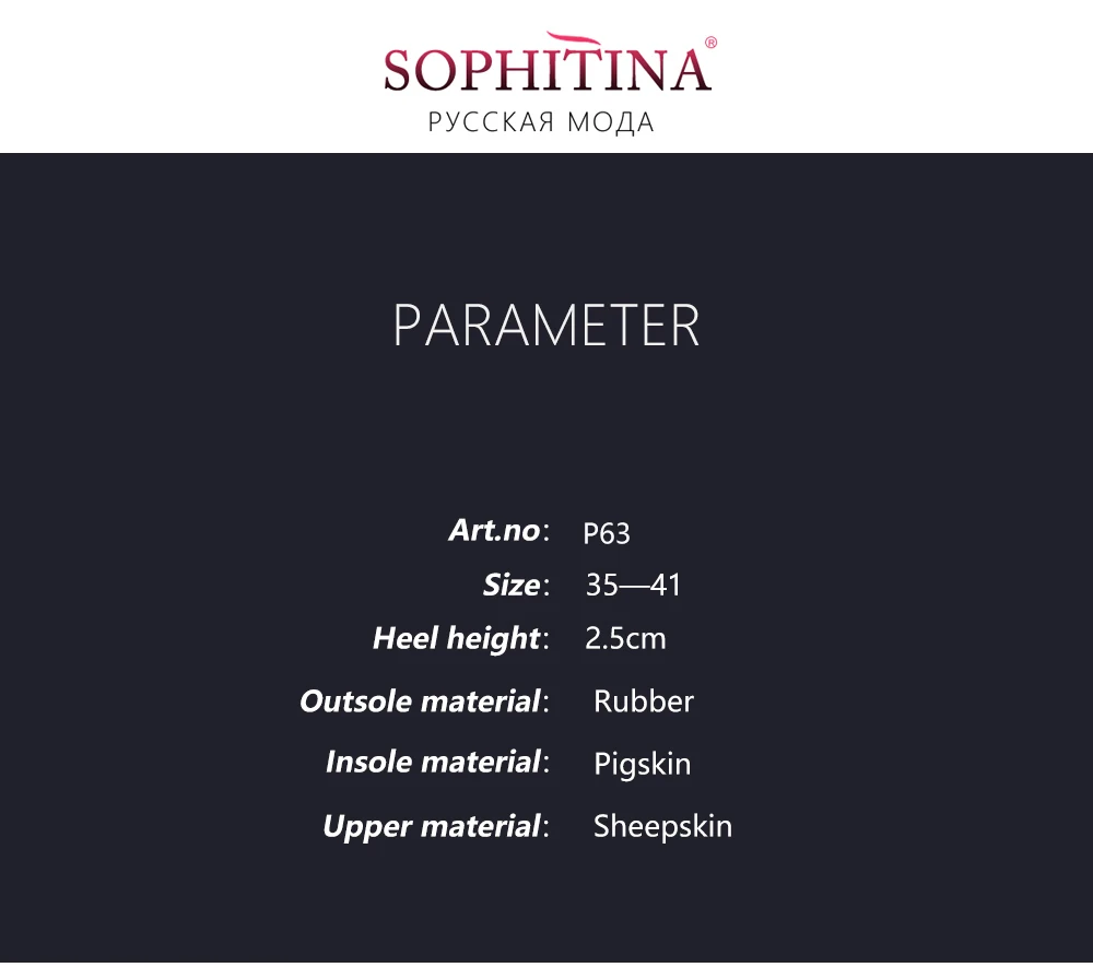 SOPHITINA/обувь на плоской подошве из натуральной кожи ручной работы; пикантная женская обувь с острым носком без застежки в деловом стиле; коллекция года; классическая Осенняя обувь на плоской подошве с бантом; P63