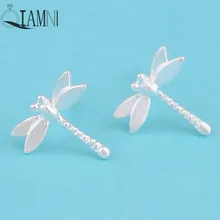 QIAMNI 925 пробы серебряные серьги-гвоздики с животными Рождественский подарок подружки невесты Вечерние ювелирные изделия на Хэллоуин для женщин и девочек