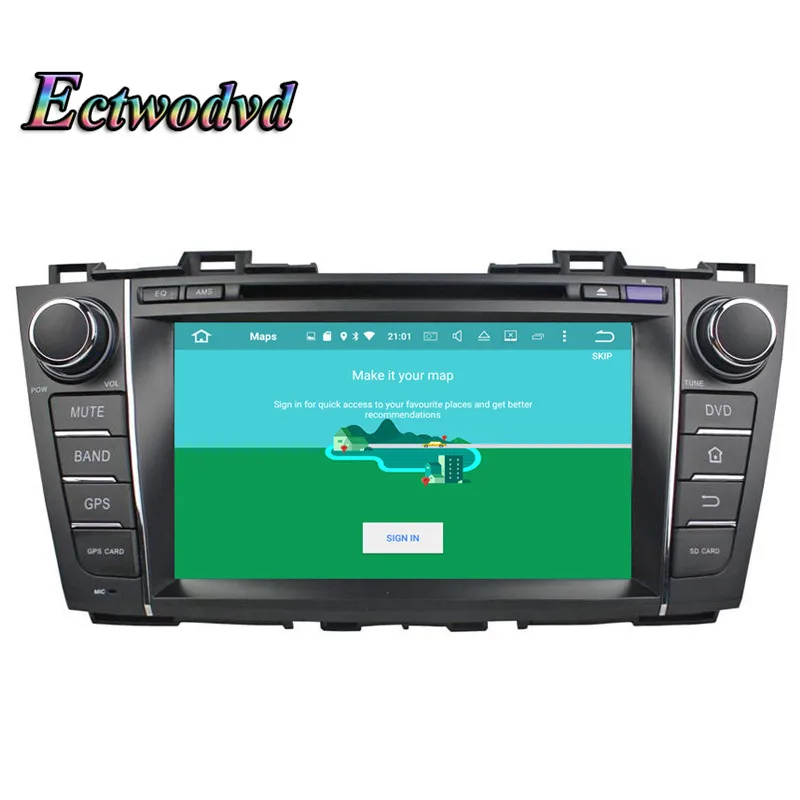 Clearance Ectwodvd Octa Core 4G RAM 64G ROM Android 9.0 Car Multimedia DVD Player GPS HeadUnit For Mazda 5 2009-2012 Premacy 2009-2012 0