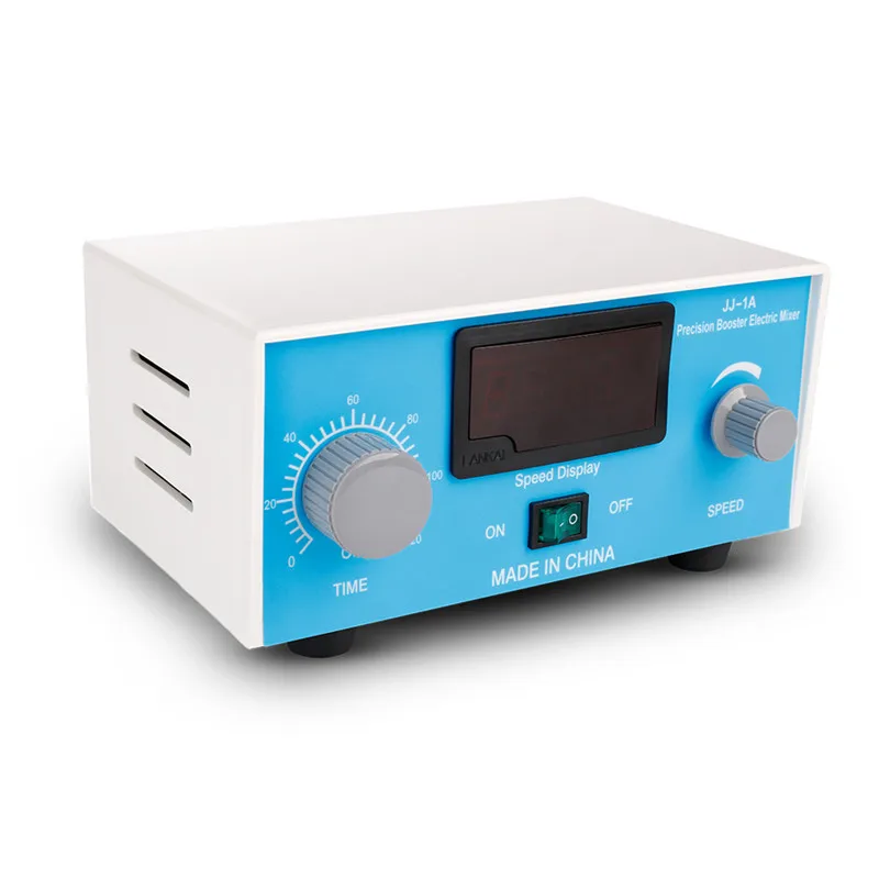Digital Electric Laboratory Stirrer 0-3000rmp Scientific Instrument  Mixer Liquid Mixing With Two Stir Bar Timing Adjustable (8)