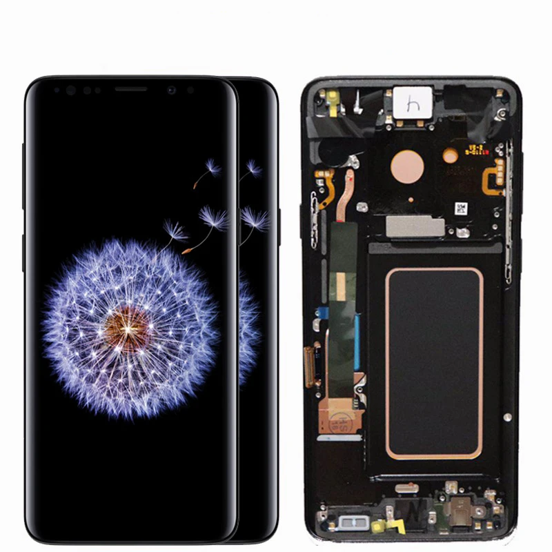 Оригинальный 5 8 дюймовый дисплей для SAMSUNG Galaxy S9 G9600 ЖК с дигитайзером сенсорного