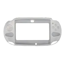 Белый защитный силиконовый мягкий чехол для Sony PS Vita PSV PCH-2000
