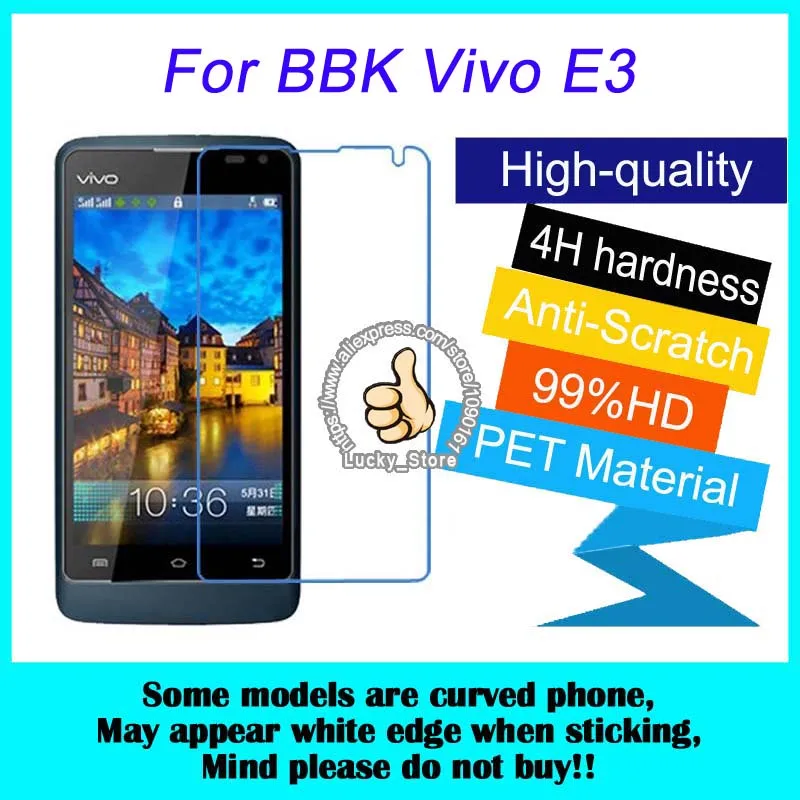 10 шт. для BBK естественных E3 высокий ясный Экран протектор VIVO E5 Глянцевая защитный