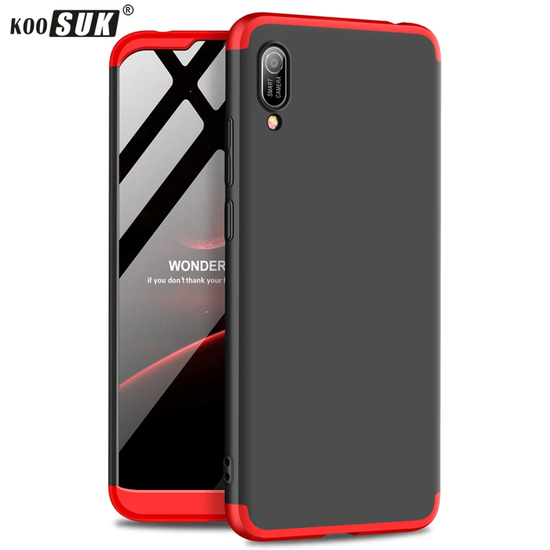 Koosuk 3-in-1 Back Cover For Huawei Y6 2019 Pc Hard Matte Phone Case For Huawei  Y6 Pro Y6 Prime 2019 Protection Shell Coque Capa - Mobile Phone Cases &  Covers - AliExpress
