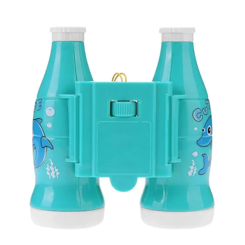 11 X 8 cm Kids Cola Design Binoculars Telescope Magnification Focusable Telescope Educational Toys Children's Classic Toy Gifts