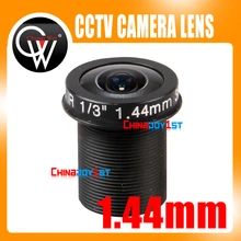 5MP Panoramic 1.44mm lens 180 Degree F2.0 1/3″ M12 CCTV lens Fisheye for 720P/1080P CCTV IP Camera