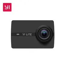 YI Lite Action Camera 16MP Real 4K Sports Camera with Built-in WIFI 2 Inch LCD Screen 150 Degree Wide Angle Lens