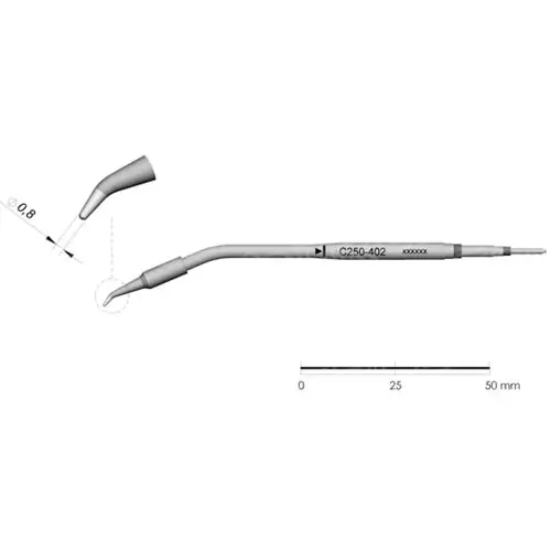 Картриджи с паяльным наконечником JBC C250 для утюгов AL250 и AP250