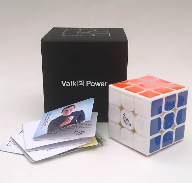 Лучший популярный витеден 2x2x5 куб и Qiyi Mofang valk 3 power 3x3x3 головоломка волшебный 3x3 скоростной куб Обучающие игрушки Прямая поставка - Цвет: valk 3 power white