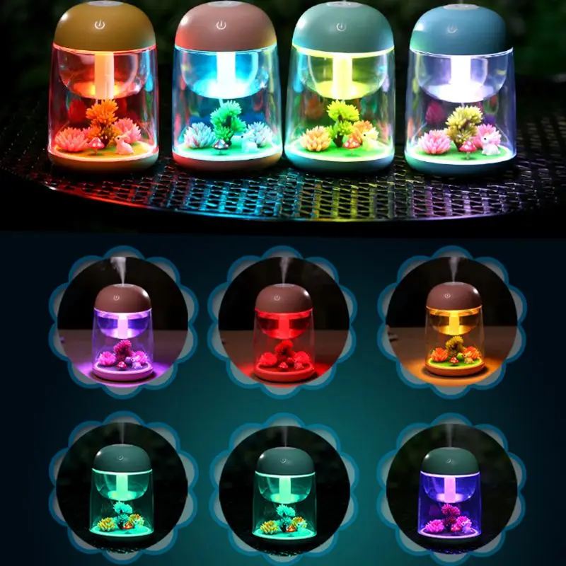 

Micro-landscape Air Humidifier Kit Aroma Essential Oil Diffuser Creative Gift