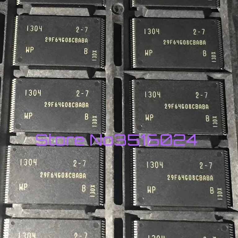 NEW 10PCS    29F64G08 29F64G08CBABA  MT29F64G08CBABAWP:B MT29F64G08CBABA FLASH TSOP48  Fast delivery OriginalQuality assurance