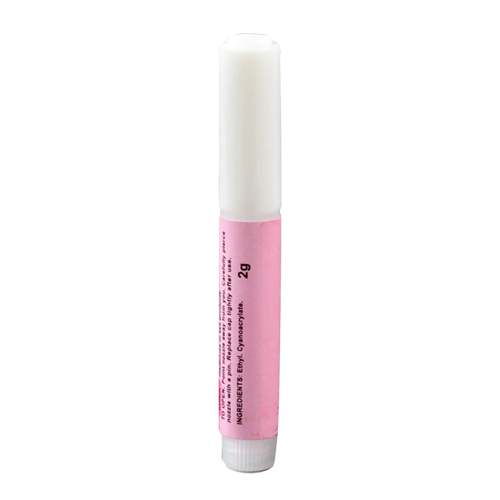 

1Pc Mini Powerful Glue Professional Nail Art Long Lasting Stick Rhinestone Portable Sticky Glue Super Strong