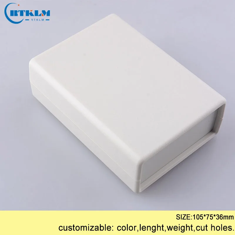 Plastic enclosure custom junction box ABS diy electronic project box Instrument case electrical distribution box 105*75*36mm