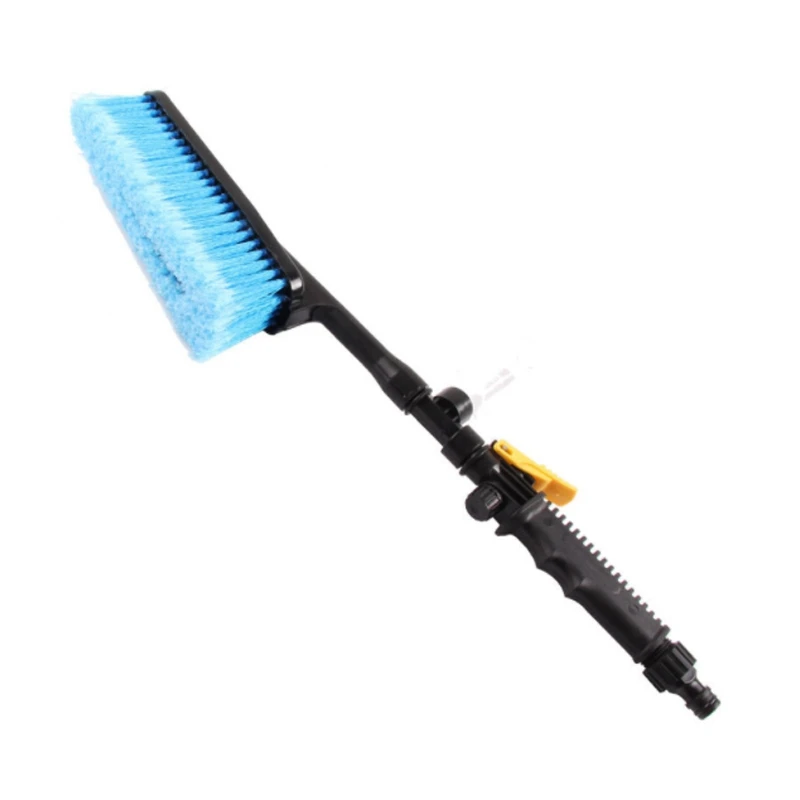Car Wash Brush Water Spray Cleaning Tool Soft Bristle Long handled Dusterin Sponges, Cloths