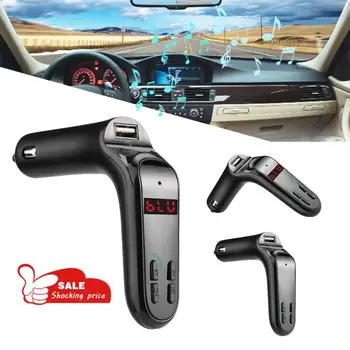 

Car Electronics MP3 player Bluetooth Car Kit Handsfree FM Transmitter Radio MP3 Player USB Charger & AUX feb13