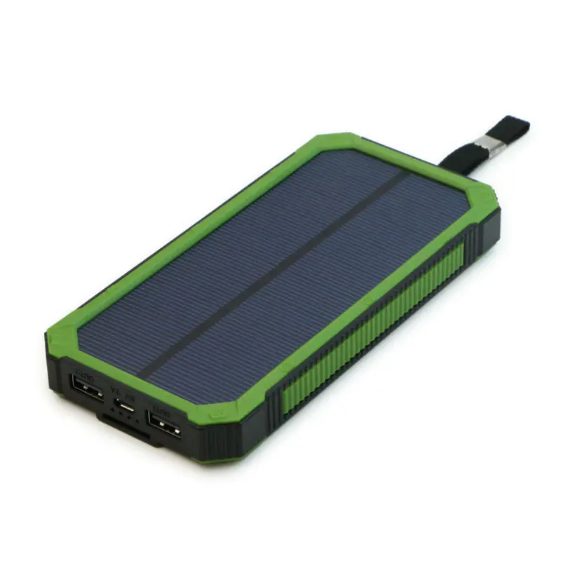 imágenes para Cargador Solar 15000 mAh Solar Banco de la Energía Dual USB Portátil Solar Batería externa para ihone Samsung ipad YOGA Tab GPS y más imágenes para Cargador Solar 15000 mAh Solar Banco de la Energía Dual USB Portátil Solar Batería externa para ihone Samsung ipad YOGA Tab GPS y más