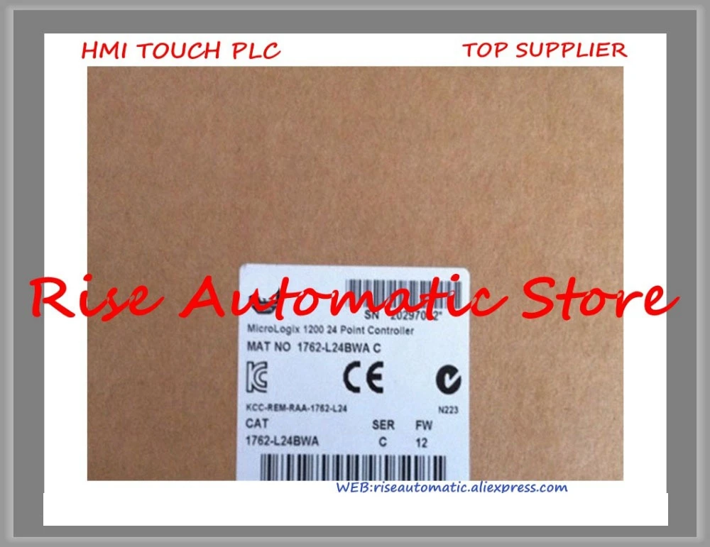 Brand New Original 1762-L24BWA PLC 24 VDC 14 Input Points MicroLogix 1200 Controller Brand New Original 1762-L24BWA PLC 24 VDC 14 Input Points MicroLogix 1200 Controller