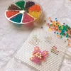 500PCS/Set Jewel Beads 3D Puzzle toys for Children 6 Colors Refill Pack Water sticky Beads Jigsaw Puzzle Brinquedo Juguetes 2