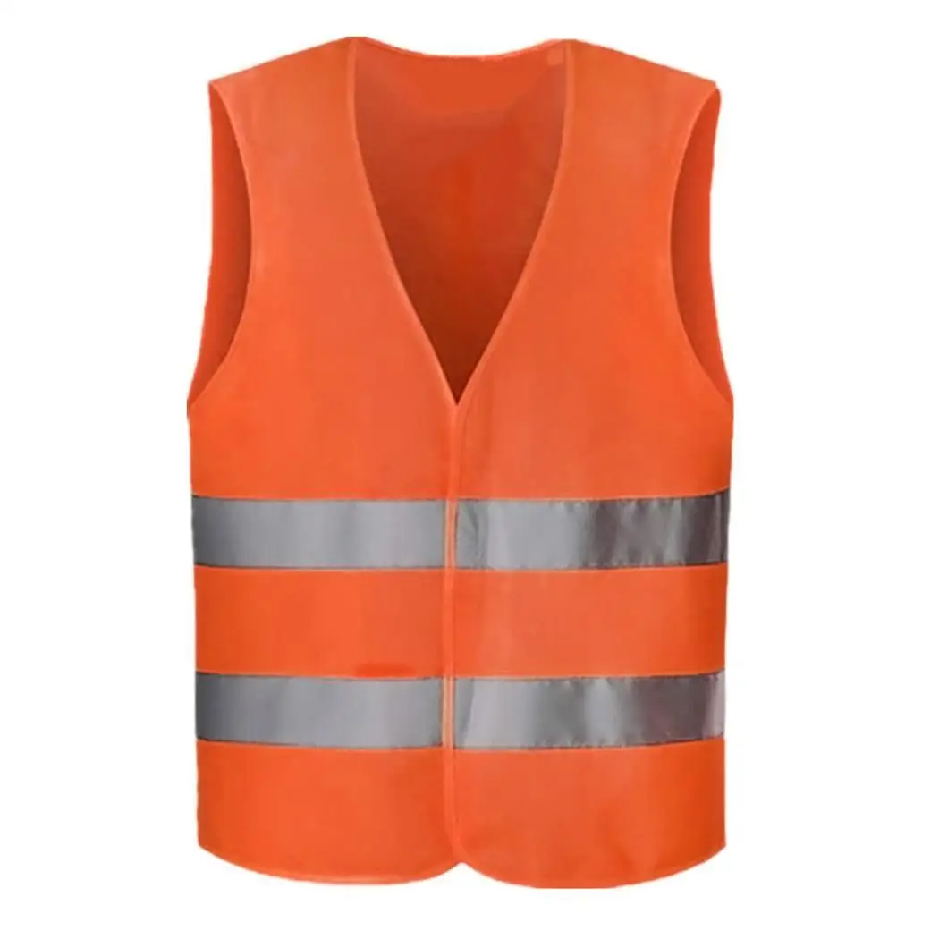 Unisex Workwear Traffic Guidance Cycling Running Reflective All Years Loose V-Neck Vest Night Strip | Безопасность и защита