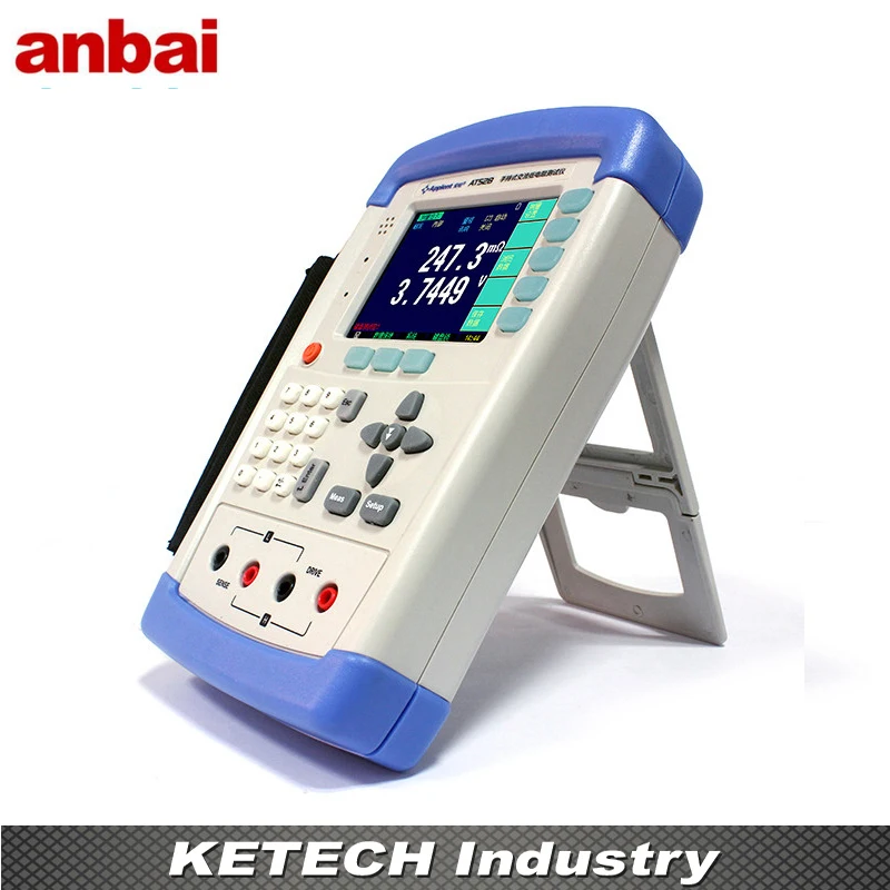 

Handheld Battery Tester, AC Resistance Meter and Battery Resistance Tester