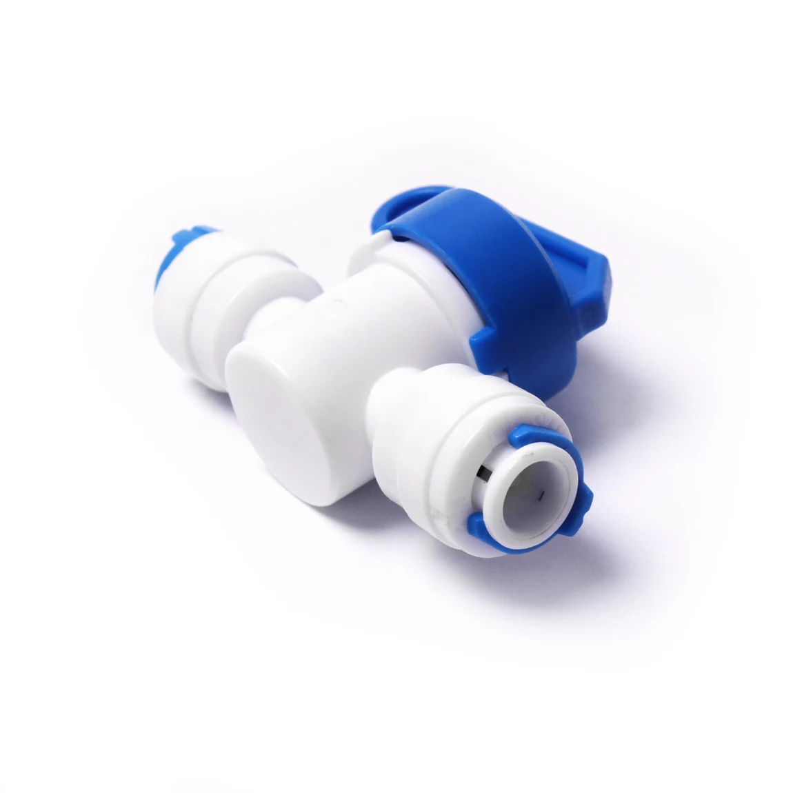 1/4" Ball Valve Inline Tap Quick Connect Push Fit for RO Water Reverse Osmosis