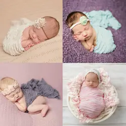 Модные реквизит для фотографии новорожденных пеленка новорожденных Детский костюм наряд аксессуары для маленьких мальчиков девочек