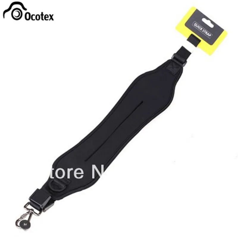 

Ocotex Quick Rapid Camera Single Shoulder Ergo Strap for DSLR SLR Camera Sling Strap For Canon Nikon Sony Pentax Panasonic+Black