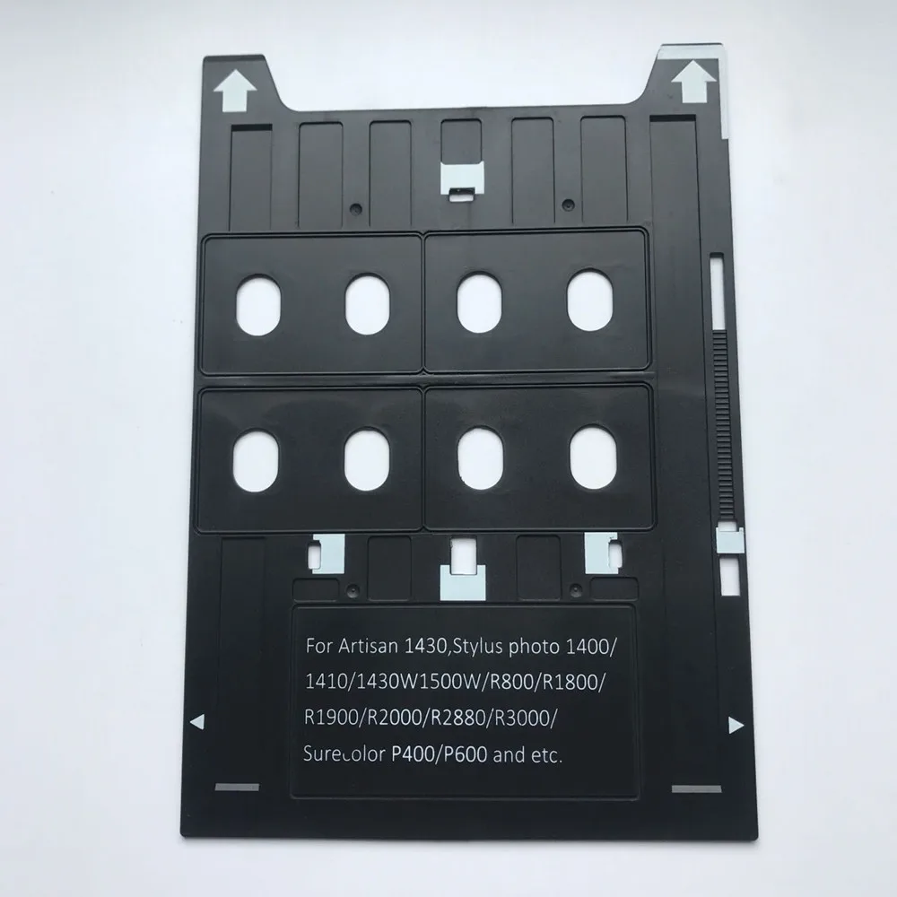 Струйный лоток для ID карт из ПВХ Epson Artisan 1430 Вт 1500 R2000 R2880 печать 4 один раз печати