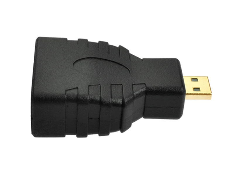 Высокоскоростной микро HDMI Мужской к HDMI Женский адаптер конвертер кабель HD 3D 1080P позолоченный HDMI V1.4 разъем для HDTV xbox PS3