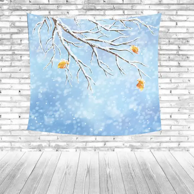 Pemandangan Alam Senja Fajar 3d Cetak Permadani Puncak Laut Salju