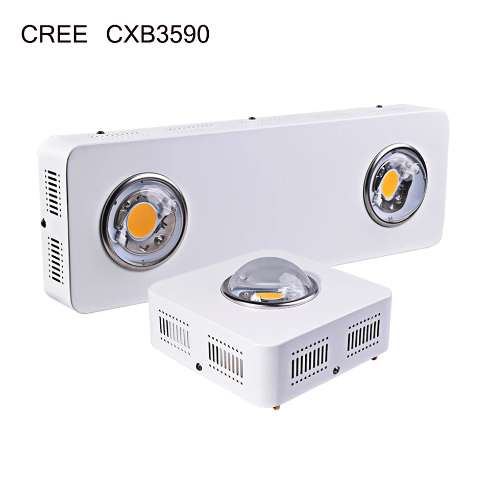 300 Вт/600 Вт CREE CXB3590 3500K COB Светодиодная лампа для выращивания полный спектр