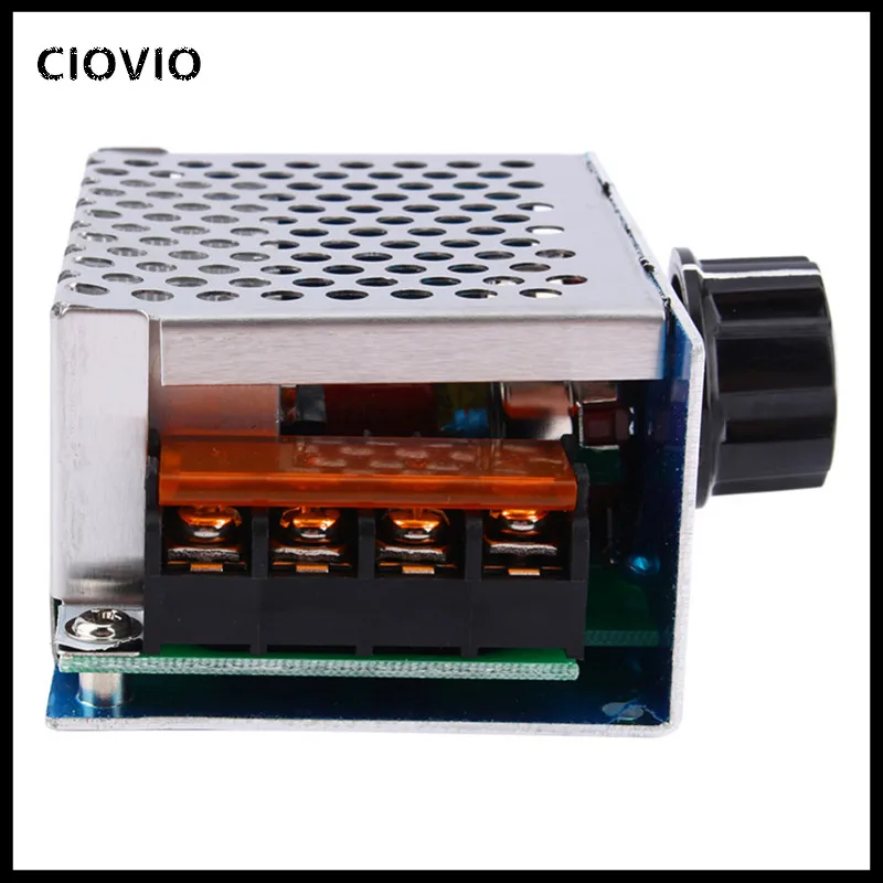 4000W 220V AC SCR Voltage Regulator Dimmer Electric Motor Speed Controller Module    
