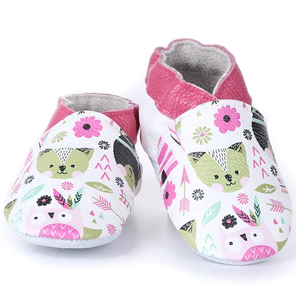 [Simfamily] 1 пара детских туфель из натуральной кожи; обувь для новорожденных мальчиков и девочек; мокасины; обувь для малышей с блестками - Цвет: NO5