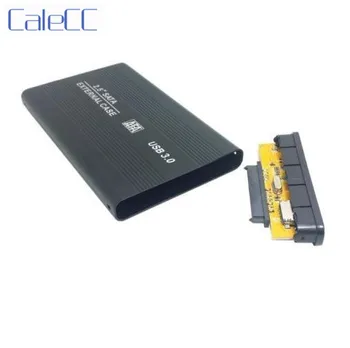 

2.5 inch Sata 22p 7+15 SSD to USB 3.0 External Hard Disk Enclosure for PC Black