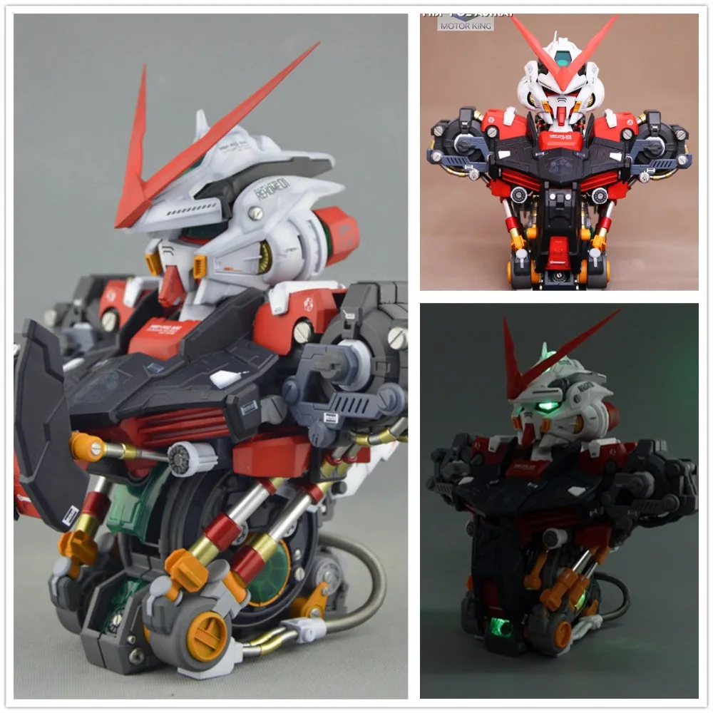 Модель MK MotorKing 1/35 MBF P02 с красной рамой Gundam|gundam bust|gundam headgundam astray |
