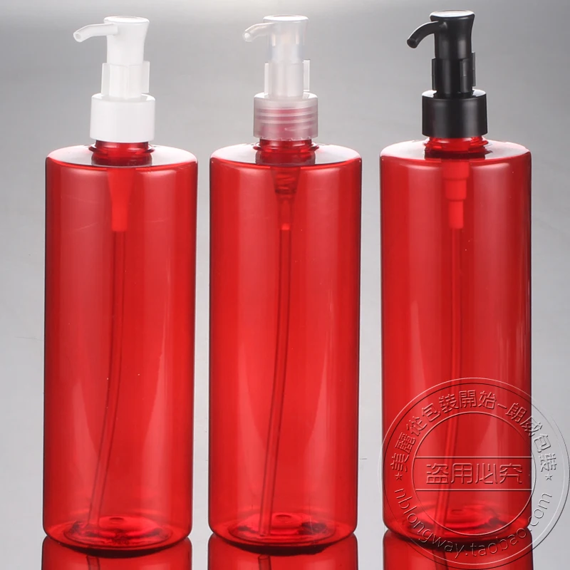500Ml Cosmetic Skin Care Cream Packaging Bottle Oil Pump Bottlebottle