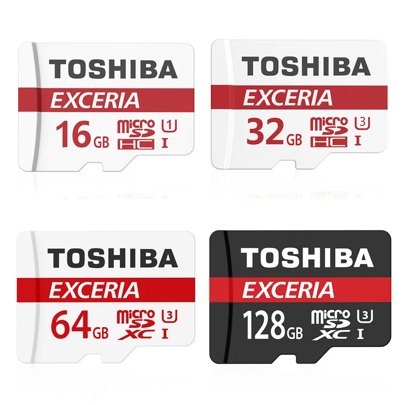 TOSHIBA Memory card 64GB 32GB 16GB micro sd Card Class10 UHS-3 Read speed 90MB/S for phones tablet DVR + retail package | Компьютеры и
